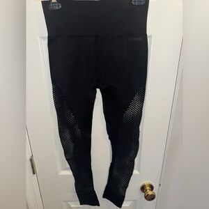 Ivy Park Sheer Black Leggings Size S/M